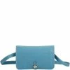 Hermes Blue Calf Leather Dogon Belt Bag For Women