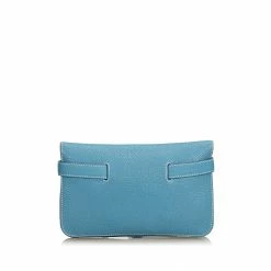Hermes Blue Calf Leather Dogon Belt Bag For Women -Deals Hermes Store luxury women hermes used travel p193778 003