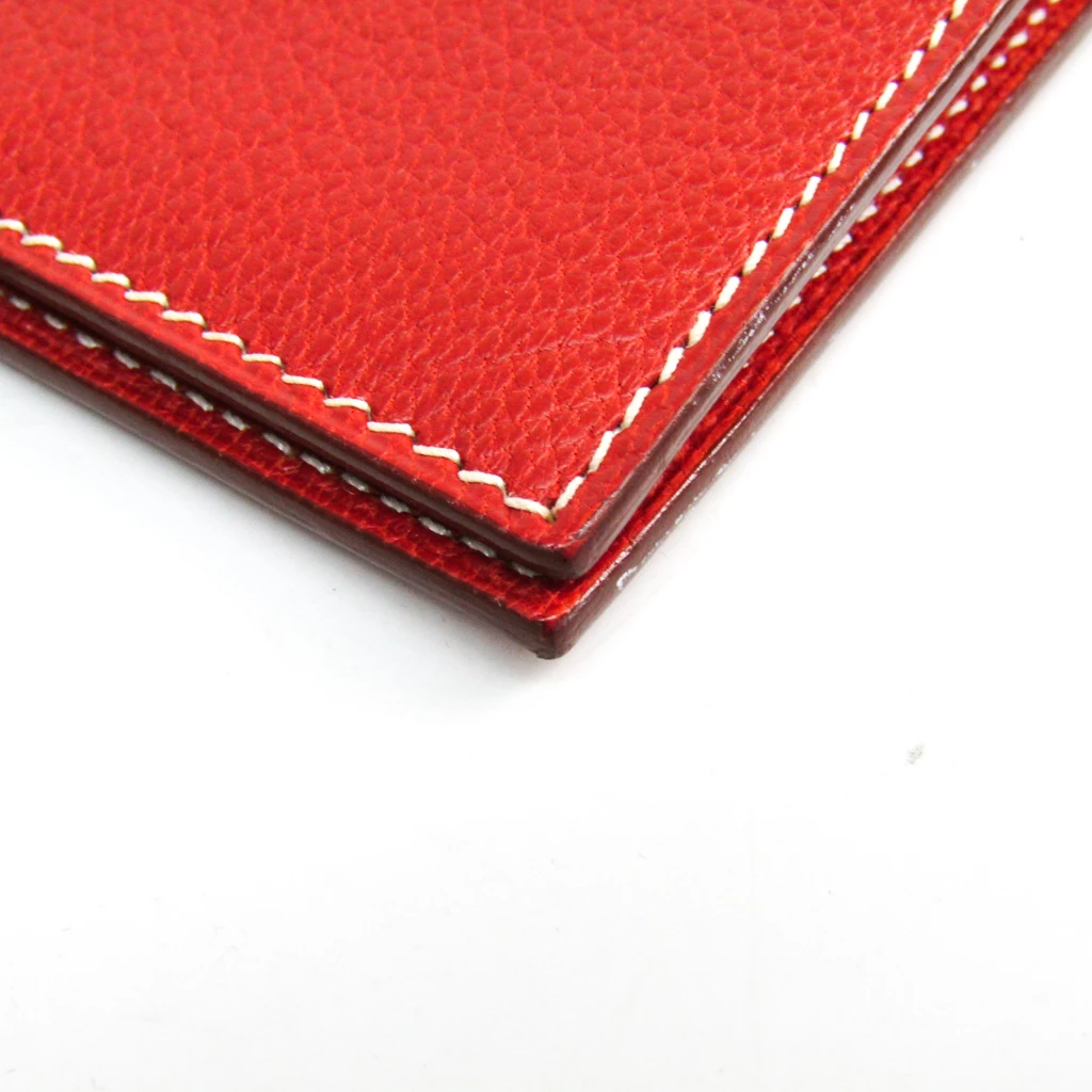 Hermes Red Chevre Mysore Leather Planner Cover For Women 9 Hermes Red Chevre Mysore Leather Planner Cover For Women - Image 7