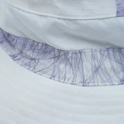 Hermes Purple And White Linen Fedora Size 56 For Women -Deals Hermes Store luxury women hermes used travel p56285 005