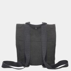 Hermes Brown Herline Canvas Backpack PM For Women -Deals Hermes Store luxury women hermes used travel p633432 003