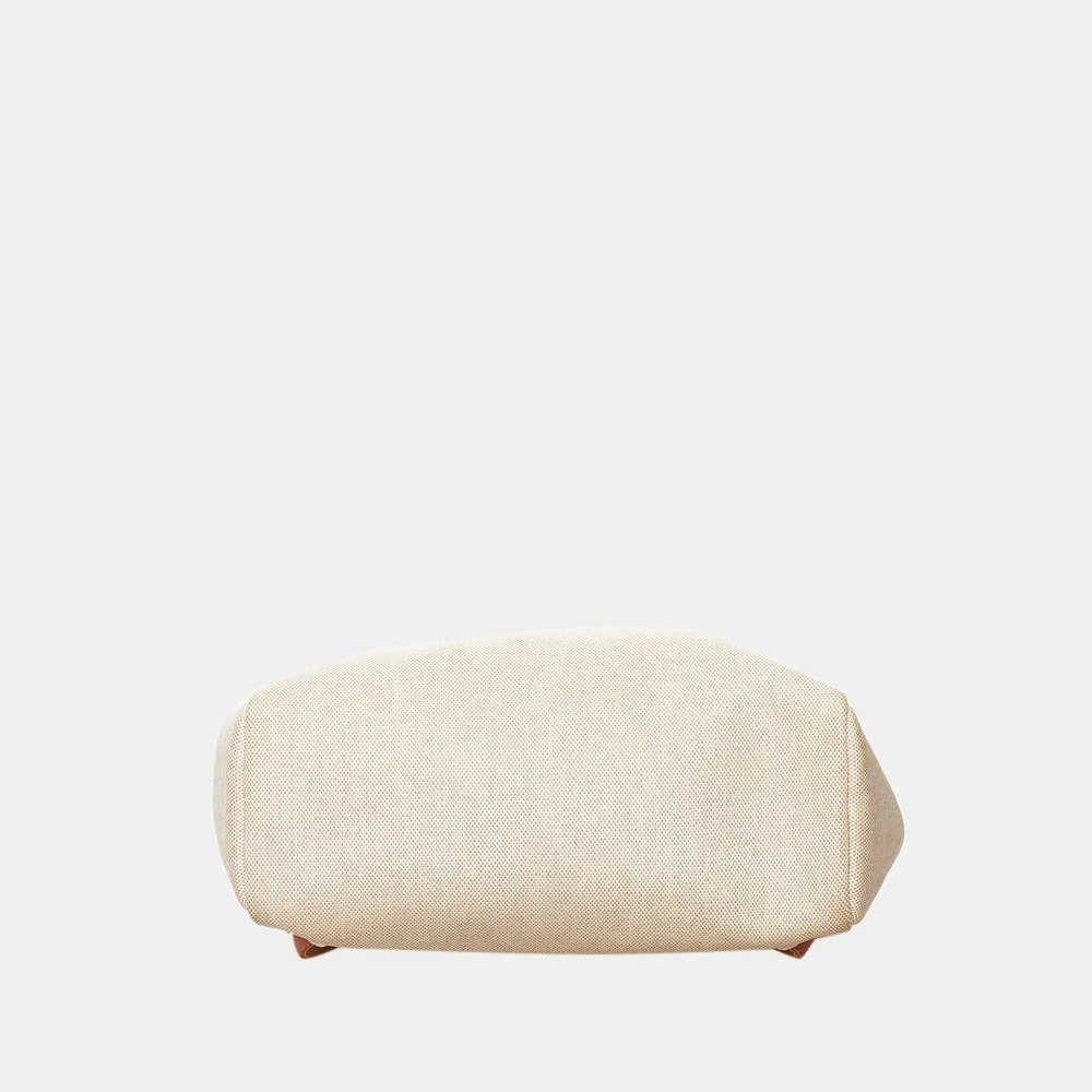 Hermes White Herbag Canvas Backpack For Women 6 Hermes White Herbag Canvas Backpack For Women - Image 4