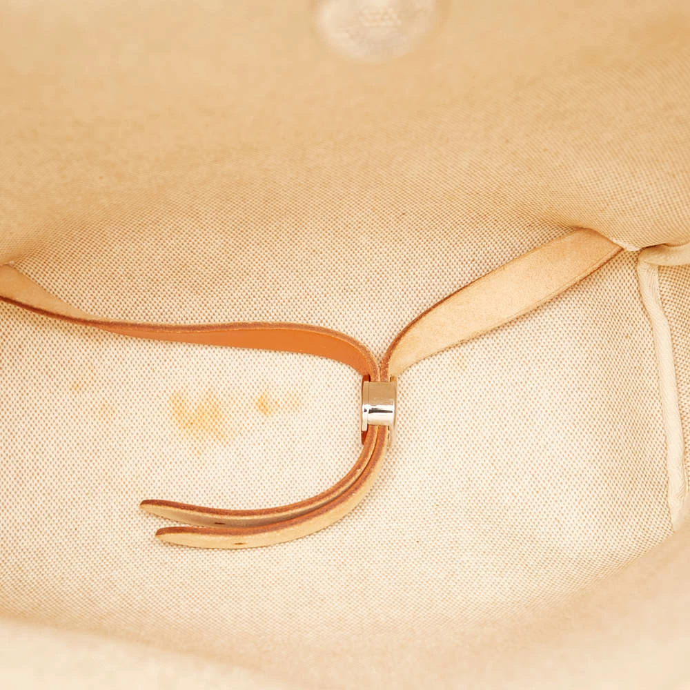 Hermes White Herbag Canvas Backpack For Women 7 Hermes White Herbag Canvas Backpack For Women - Image 5