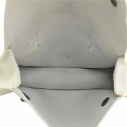 Hermes White Leather Vintage Pochette Waist Bag For Women -Deals Hermes Store luxury women hermes used travel p67519 006