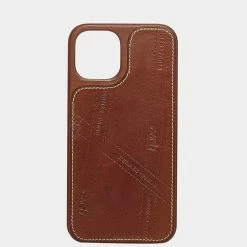Hermes Brown Bolduc IPhone12 Case For Women