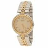 Hermes Cream Gold-Plated Stainless Steel Clipper Women's Wristwatch 33 Mm For Women