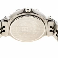 Hermes White Stainless Steel And Gold Tone Captain Nemo Women's Wristwatch 27 Mm For Women 11 Hermes White Stainless Steel And Gold Tone Captain Nemo Women's Wristwatch 27 Mm For Women -Deals Hermes Store luxury women hermes used watches p148790 0004