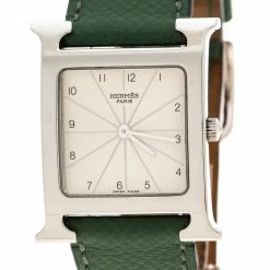 Hermes Pearl White Stainless Steel Heure H HH1.510 Women's Wristwatch 26 Mm For Women 12 Hermes Pearl White Stainless Steel Heure H HH1.510 Women's Wristwatch 26 Mm For Women -Deals Hermes Store luxury women hermes used watches p156889 0003