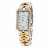 Hermes White Gold Plated Stainless Steel Croisière CR1.220 Women's Wristwatch 15 Mm For Women -Deals Hermes Store luxury women hermes used watches p163779 005