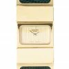 Hermes Gold Stainless Steel Green Loquet Bangle Women’s Wristwatch 20MM For Women 1 Hermes Gold Stainless Steel Green Loquet Bangle Women’s Wristwatch 20MM For Women -Deals Hermes Store luxury women hermes used watches p16652 001