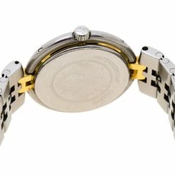 Hermes White Gold Plated And Stainless Steel Clipper Women's Wristwatch 25 Mm For Women -Deals Hermes Store luxury women hermes used watches p185569 001