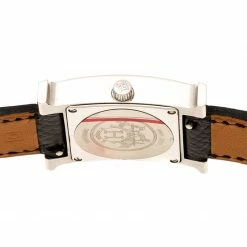 Hermes White Stainless Steel Heure H HH1.210 Women's Wristwatch 21 Mm For Women 14 Hermes White Stainless Steel Heure H HH1.210 Women's Wristwatch 21 Mm For Women -Deals Hermes Store luxury women hermes used watches p212232 002