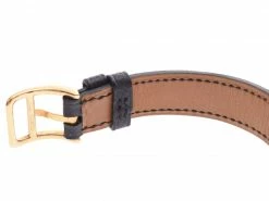 Hermes Black Gold Plated Kelly KE1.201 Women's Wristwatch 20Ã38MM For Women -Deals Hermes Store luxury women hermes used watches p239576 004