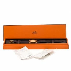 Hermes Yellow Gold Plated Stainless Steel Heure H Women's Wristwatch 26 Mm For Women 17 Hermes Yellow Gold Plated Stainless Steel Heure H Women's Wristwatch 26 Mm For Women -Deals Hermes Store luxury women hermes used watches p248516 008