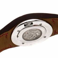 Hermes White Stainless Steel Red Leather Harnais HA3.210 Women's Wristwatch 27.50 Cm For Women 15 Hermes White Stainless Steel Red Leather Harnais HA3.210 Women's Wristwatch 27.50 Cm For Women -Deals Hermes Store luxury women hermes used watches p261696 002