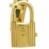 Hermes Gold Gold Plated And Leather Kelly Watch Quartz Women's Wristwatch 20MM For Women -Deals Hermes Store luxury women hermes used watches p265759 003