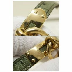 Hermes Gold Gold Plated And Leather Kelly Watch Quartz Women's Wristwatch 20MM For Women -Deals Hermes Store luxury women hermes used watches p265759 004