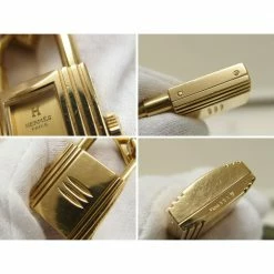 Hermes Gold Gold Plated And Leather Kelly Watch Quartz Women's Wristwatch 20MM For Women -Deals Hermes Store luxury women hermes used watches p265759 005