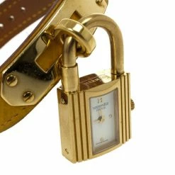 Hermes Kelly SS Leather Womens Wristwatch 20 MM For Women -Deals Hermes Store luxury women hermes used watches p30597 0005