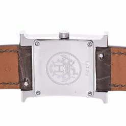 Hermes MOP Diamonds Stainless Steel HH1.210 Quartz Women's Wristwatch 30 MM For Women -Deals Hermes Store luxury women hermes used watches p321127 002