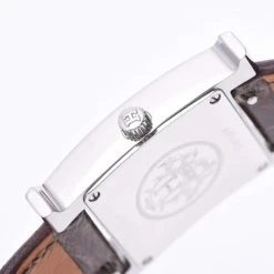 Hermes MOP Diamonds Stainless Steel HH1.210 Quartz Women's Wristwatch 30 MM For Women -Deals Hermes Store luxury women hermes used watches p321127 006