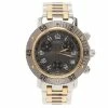 Hermes Grey Stainless Steel And Gold Clipper Diver Women's Wristwatch 34MM For Women
