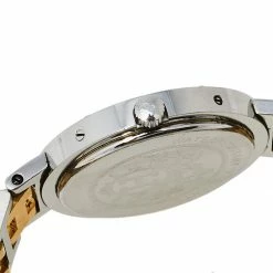 Hermes Cream Two-Tone Stainless Steel Clipper Women's Wristwatch 30 Mm For Women -Deals Hermes Store luxury women hermes used watches p446153 005