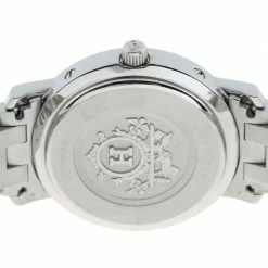 Hermes Pink Stainless Steel Clipper CL4.210.431.13758 Women's Wristwatch 24 MM For Women -Deals Hermes Store luxury women hermes used watches p496667 002