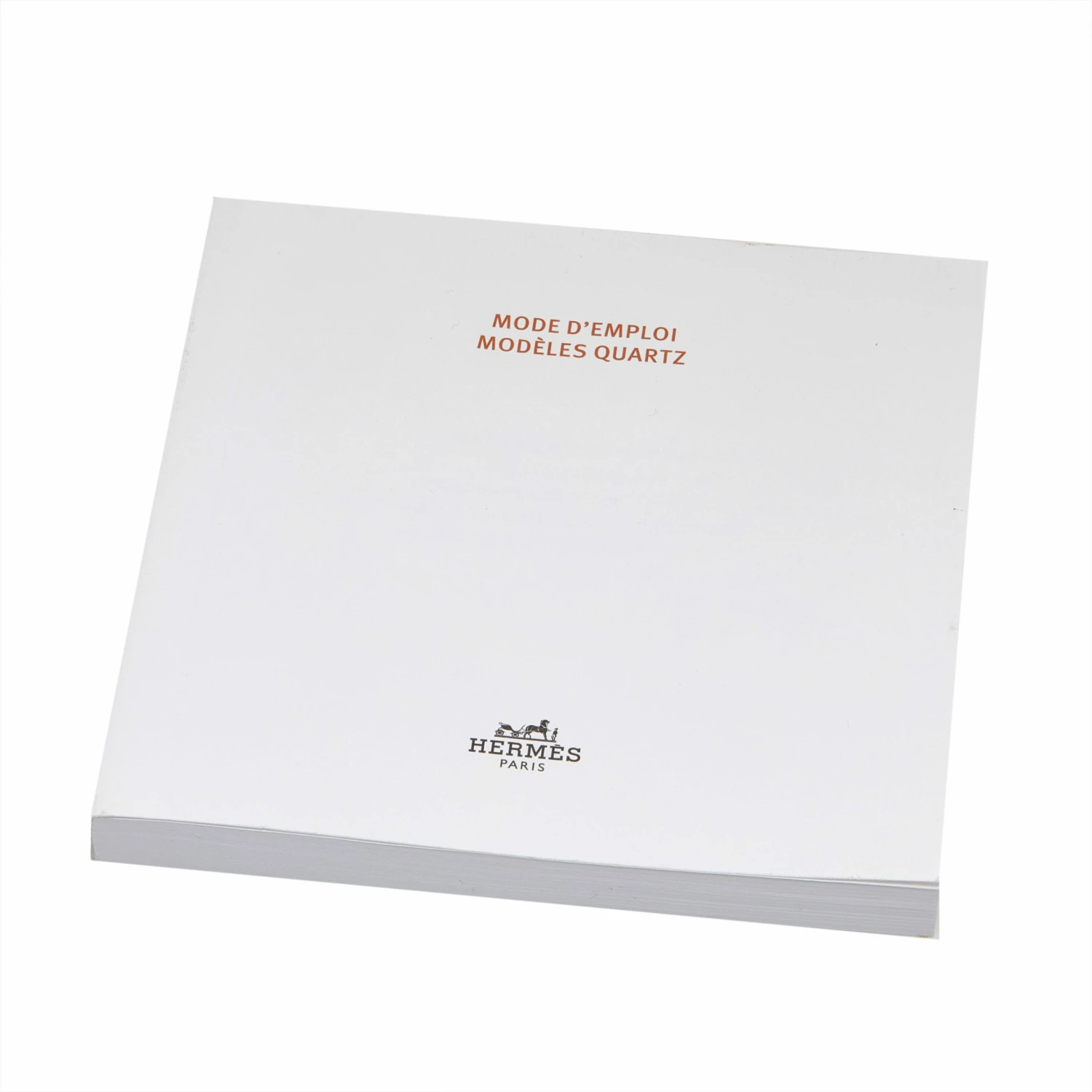 Hermes White Yellow Gold Plated Stainless Steel Leather Heure H HH1201 Women's Wristwatch 21 Mm For Women 10 Hermes White Yellow Gold Plated Stainless Steel Leather Heure H HH1201 Women's Wristwatch 21 Mm For Women - Image 8