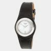 Hermes Stainless Steel Black Leather Harnais Watch For Women 1 Hermes Stainless Steel Black Leather Harnais Watch For Women -Deals Hermes Store luxury women hermes used watches p521460 006