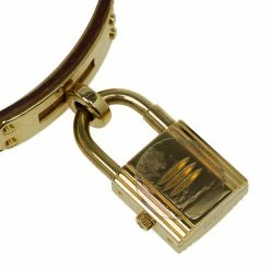 Hermes White Gold-Plated Stainless Steel Kelly Women's Wristwatch 20MM For Women 14 Hermes White Gold-Plated Stainless Steel Kelly Women's Wristwatch 20MM For Women -Deals Hermes Store luxury women hermes used watches p54126 005