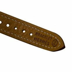 Hermes White Gold-Plated Stainless Steel Kelly Women's Wristwatch 20MM For Women 16 Hermes White Gold-Plated Stainless Steel Kelly Women's Wristwatch 20MM For Women -Deals Hermes Store luxury women hermes used watches p54126 007