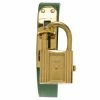 Hermes Champagne Gold-Plated Steel Kelly Women's Wristwatch 20MM For Women -Deals Hermes Store luxury women hermes used watches p57019 001