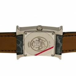 Hermes White Stainless Steel Heure H Women's Wristwatch 21MM For Women -Deals Hermes Store luxury women hermes used watches p60250 004