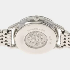 Hermes Silver Stainless Steel Slim Du Hermes CA2.110 Women's Wristwatch 32 MM For Women -Deals Hermes Store luxury women hermes used watches p639353 004