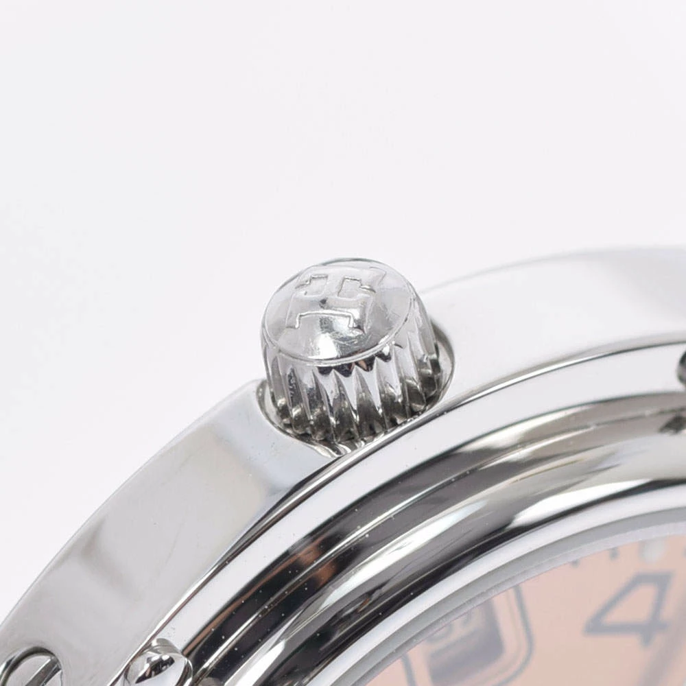 Hermes Pink Stainless Steel Clipper CL4.210 Women's Wristwatch 24 Mm For Women 7 Hermes Pink Stainless Steel Clipper CL4.210 Women's Wristwatch 24 Mm For Women - Image 5