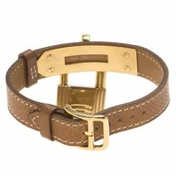 Hermes White Gold-Plated Steel Kelly Women's Wristwatch 20MM For Women 12 Hermes White Gold-Plated Steel Kelly Women's Wristwatch 20MM For Women -Deals Hermes Store luxury women hermes used watches p67734 005