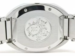 Hermes Black Stainless Steel Espace Women's Wristwatch 31MM For Women -Deals Hermes Store luxury women hermes used watches p92988 004